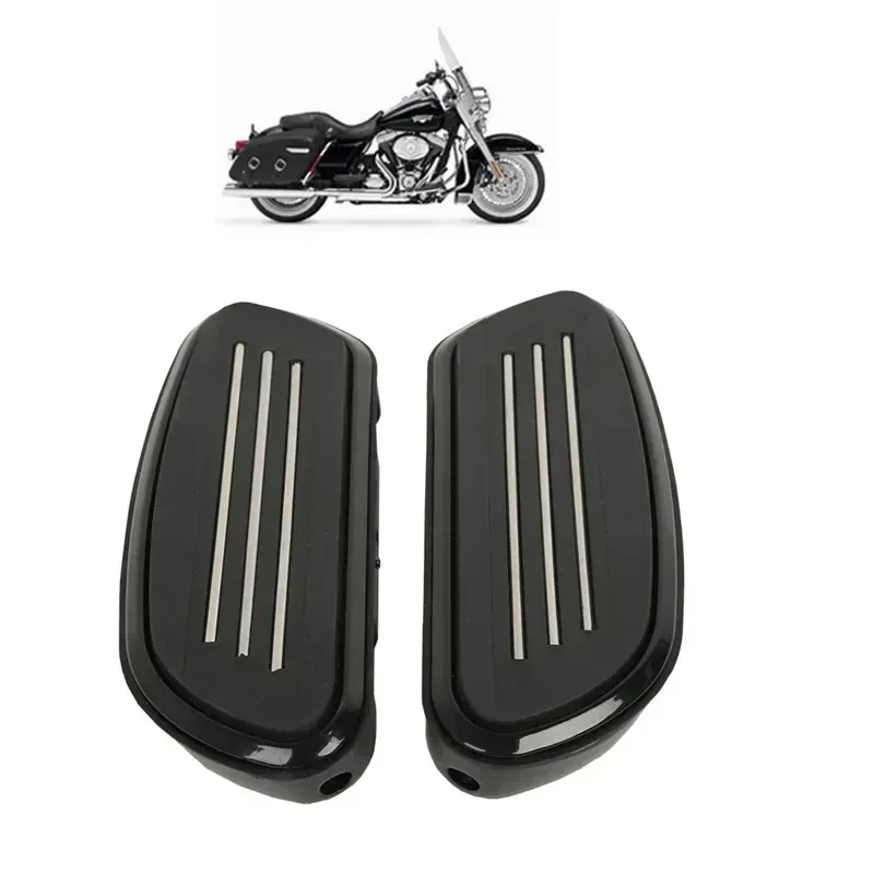 

For Floorboards Footboard For Harley Touring Electra Street Glide Road King 1993-2022 Streamline Motorcycle Acsessories