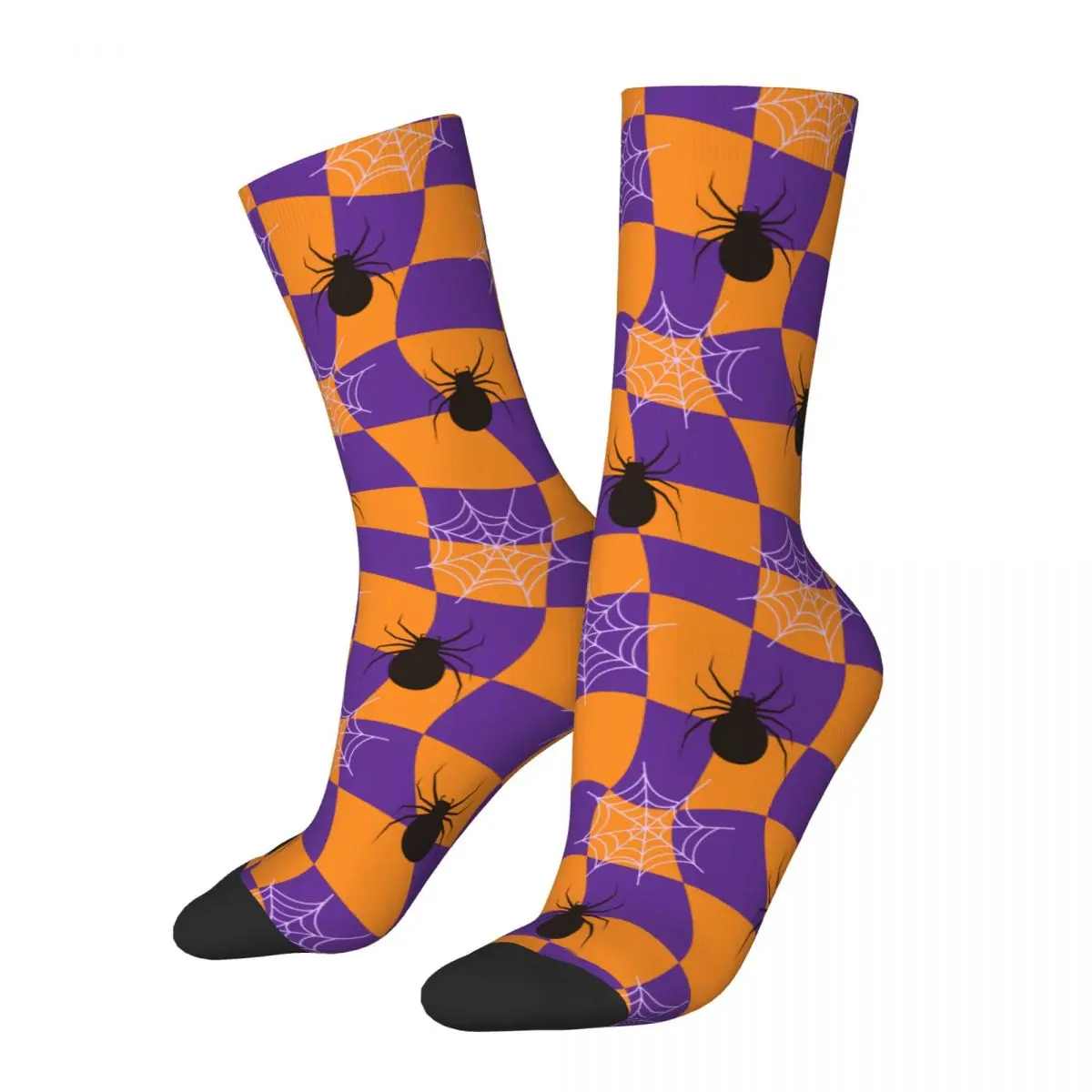 Spider Web Sock Printed Man Polyester