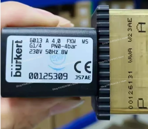 

Burkert 6014 solenoid valve screw air compressor loading solenoid valve 00125366 00126155