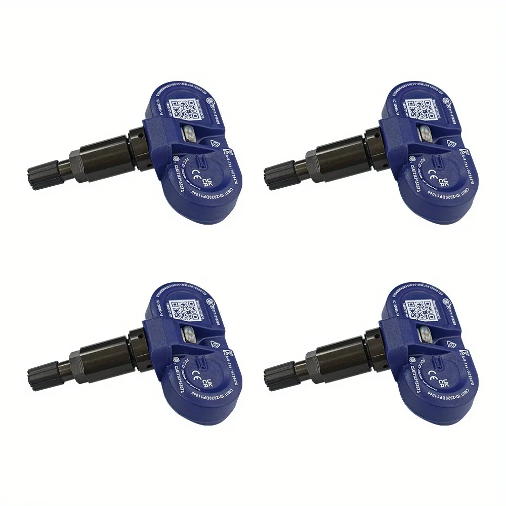 1/4 Peças SENSOR DE PNEU 149070101B/149070101C Para Tesla Model 3/Y/S/X Sensor de Pressão TPMS 2.4GHZ, Com novas baterias Panasonic CR2032