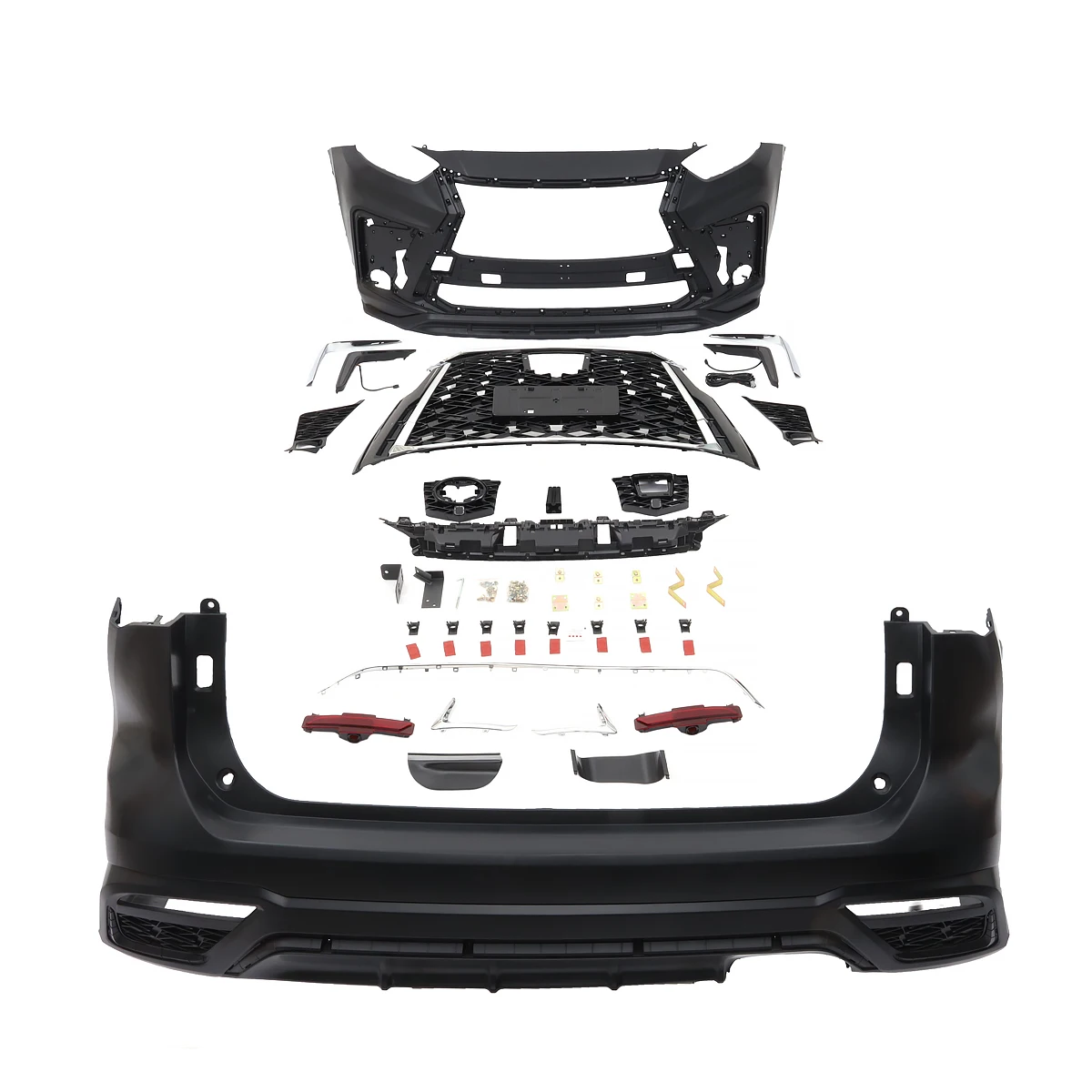 

Reli3 High Quality Facelift Bodykit Rear Front Bumper Grille Headlight 2022- 2023 Upgrade to LX for Toyota highlander