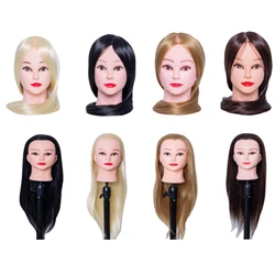 24.8 inch Hair Mannequin Head Practice Cosmetology Training Manikin Head for Hair Training Styling Professional  Making