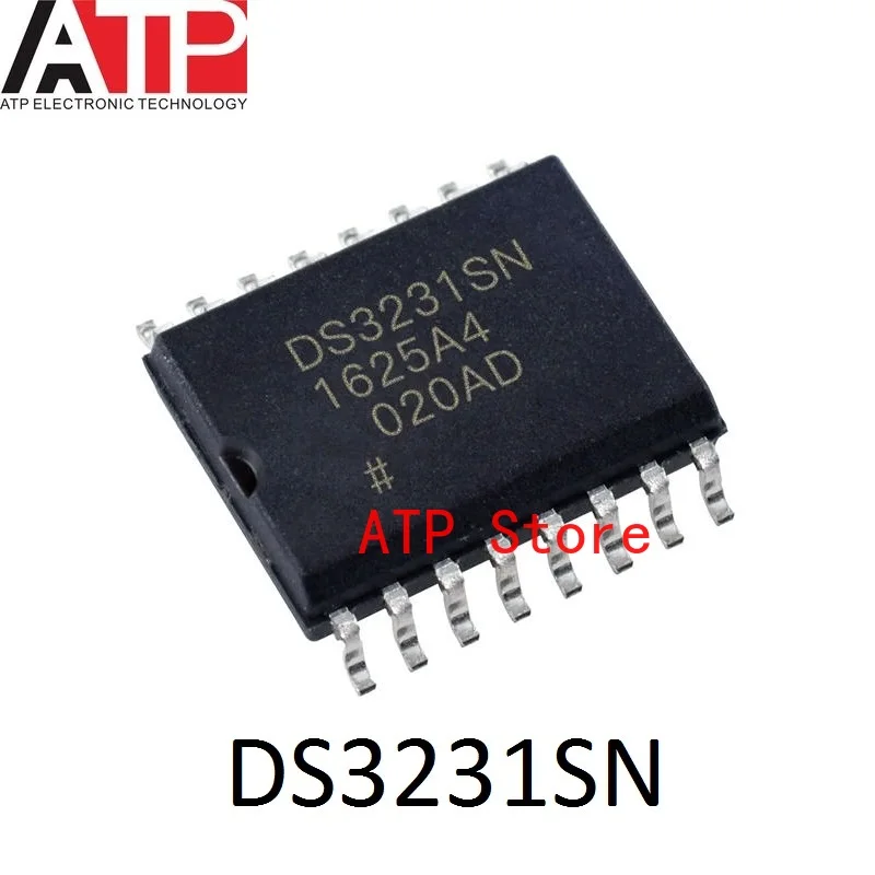 

10PCS New Original DS3231SN DS3231 SOP-16 CHIP IC Real Time Clock Extremely Accurate IC-Integrated RTC/TC