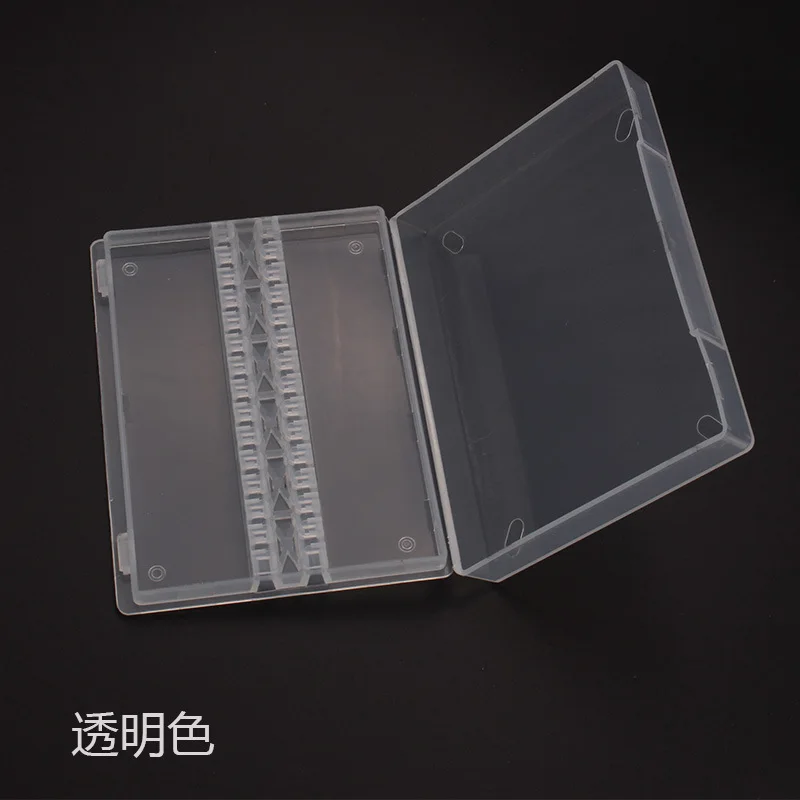 1pcs Empty Nail Drill Bits Storage Box 14Slots Stand Display Container Holder Case for Milling Cutter Manicure Tool Accessories