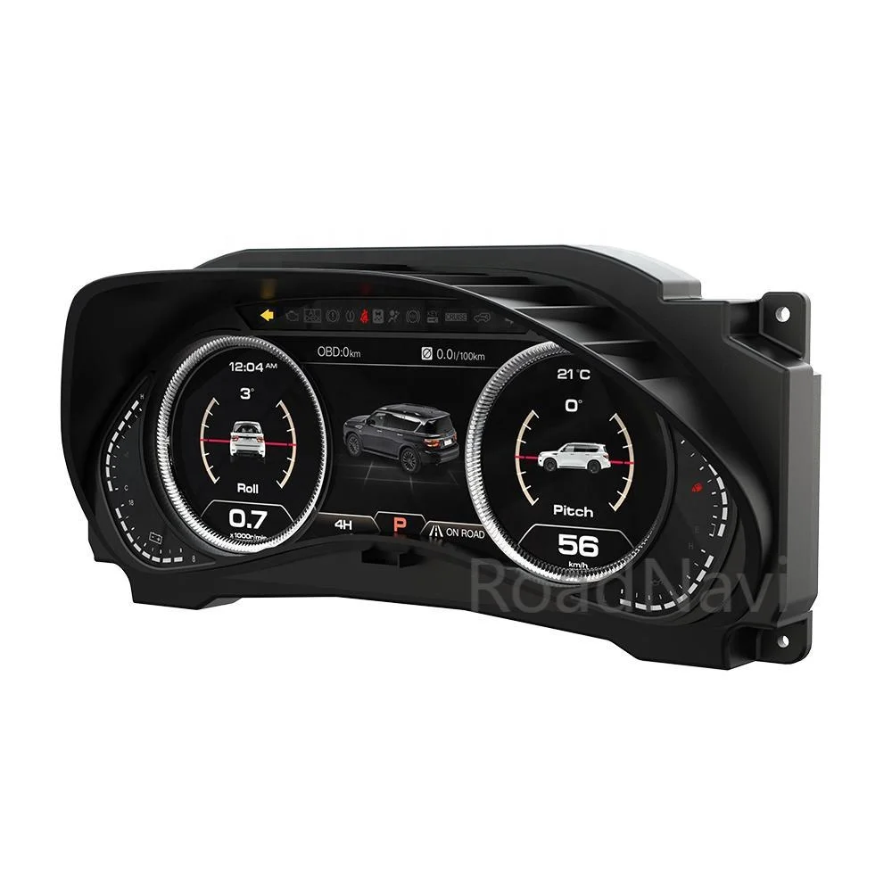 لوحة عداد سرعة السيارة مجموعة أدوات لوحة القيادة الرقمية لـ Patrol Y Pro Y62 Infiniti QX80 2012-2023 #5