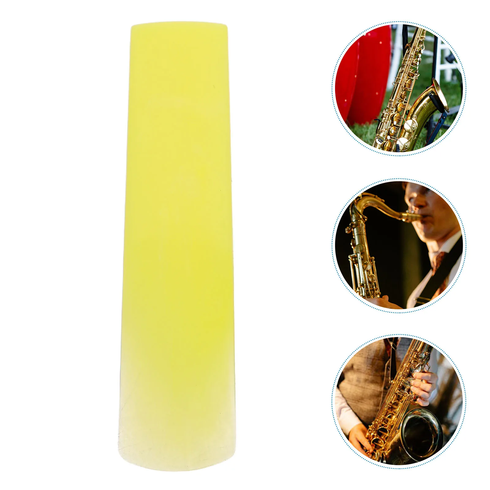 

3Pcs Alto Saxophone Resin Reeds Clear Accurate Tone for Beginners Students Saxophone Accessories Plastic Reeds