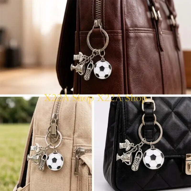 Unique Sporty Soccer Pendant Accessory Perfect For Fans And Team Spirit Display