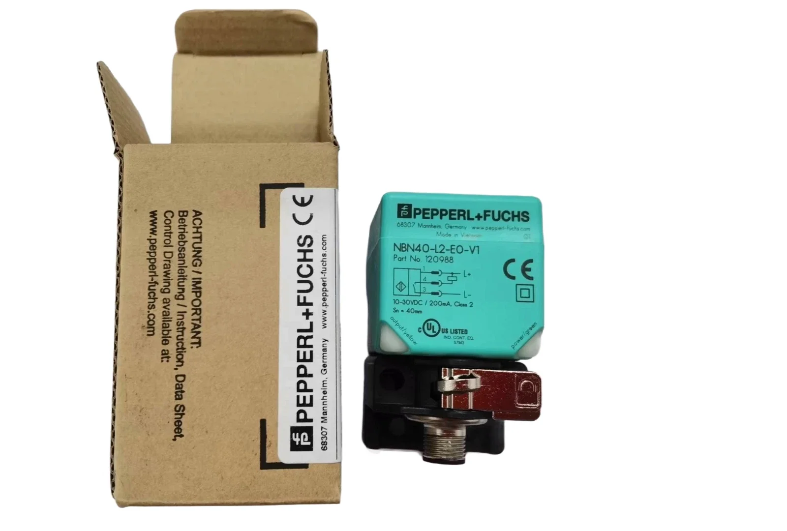 

Inductive sensor NBN40-L2-E0-V1 120988