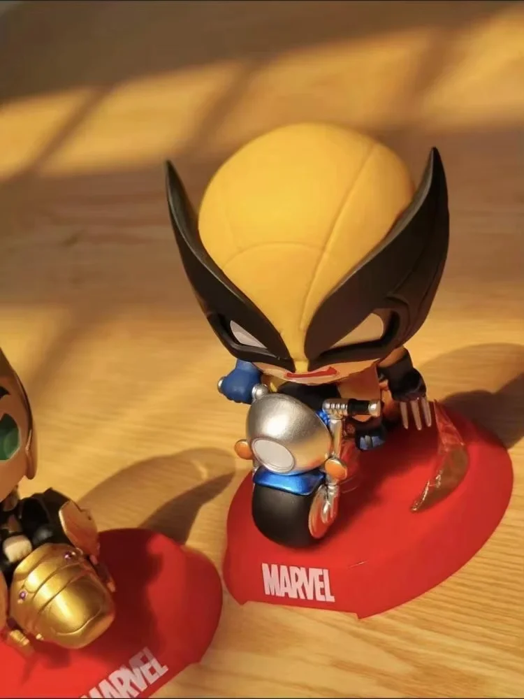 

Новые Hottoys Marvel слепая коробка комиксы супергерой Мстители серии мини-автомобиль кукла ручной работы подарок модная игрушка