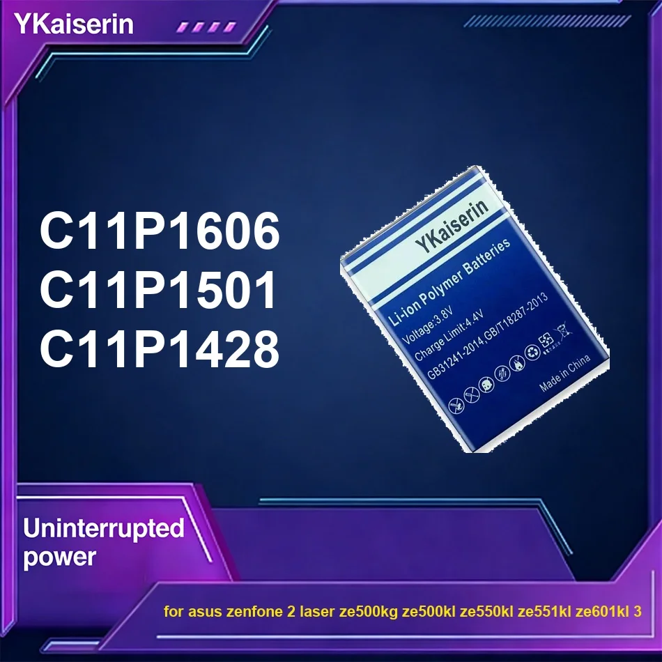 Аккумулятор для мобильного телефона Asus Zenfone 2 Laser ze500kg ze500kl ze550kl ze551kl ze601kl 3, 4200-5600 мАч, C11P1428 C11P1606 C11P1501 Аккумулятор для мобильного телефона Asus Zenfone 2 Laser ze500kg ze500kl ze550kl ze551kl ze601kl 3, 4200-5600 мАч, C11P1428 C11P1606 C11P1501