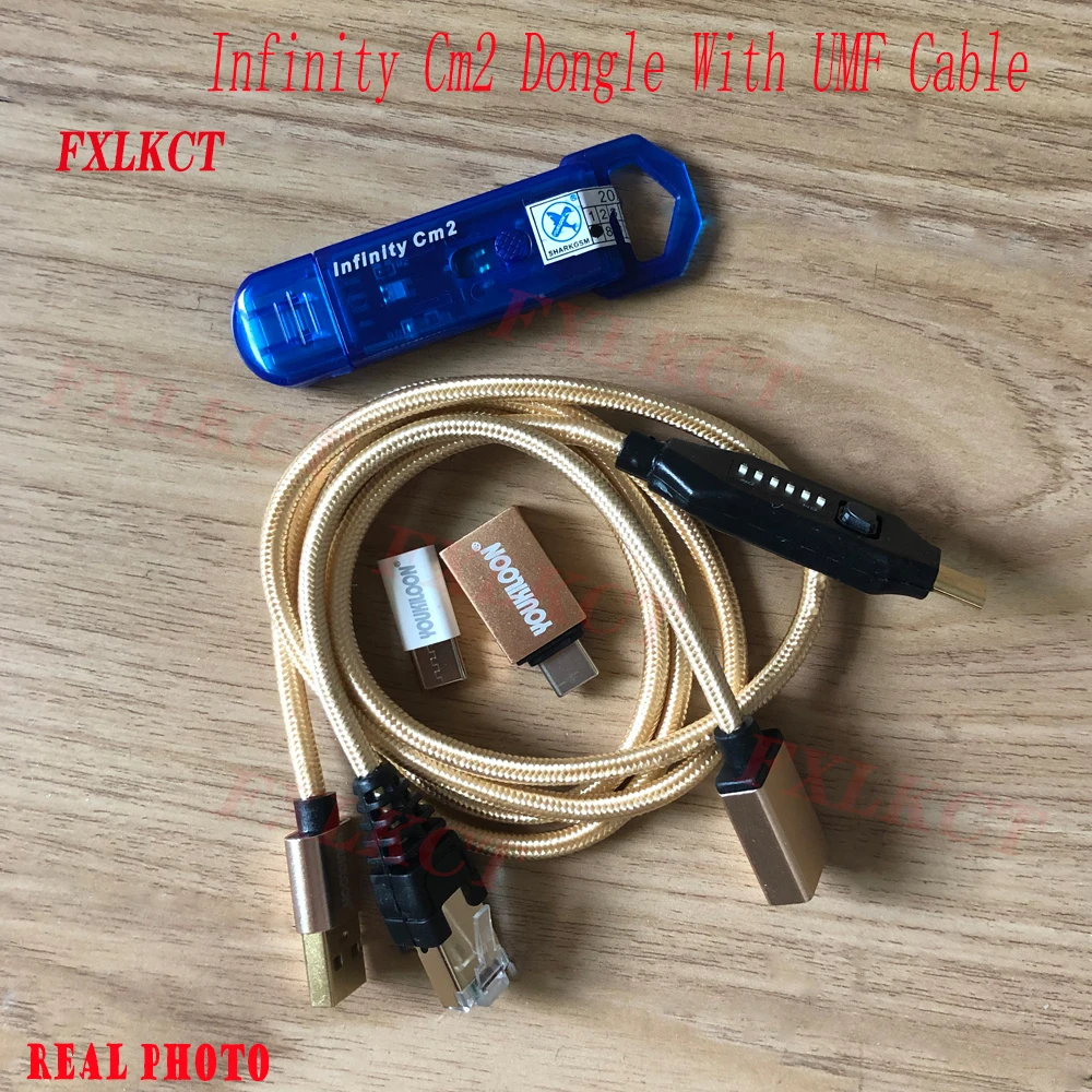 Gsmjustoncct Infinity CM2 Dongle with UMF Cable and 1 Year Activation Update