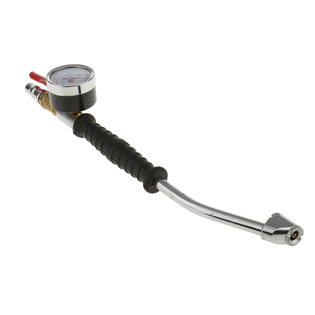 

Автомобильный пневматический насос для накачивания шин 220psi, манометр с клапанным переключателем