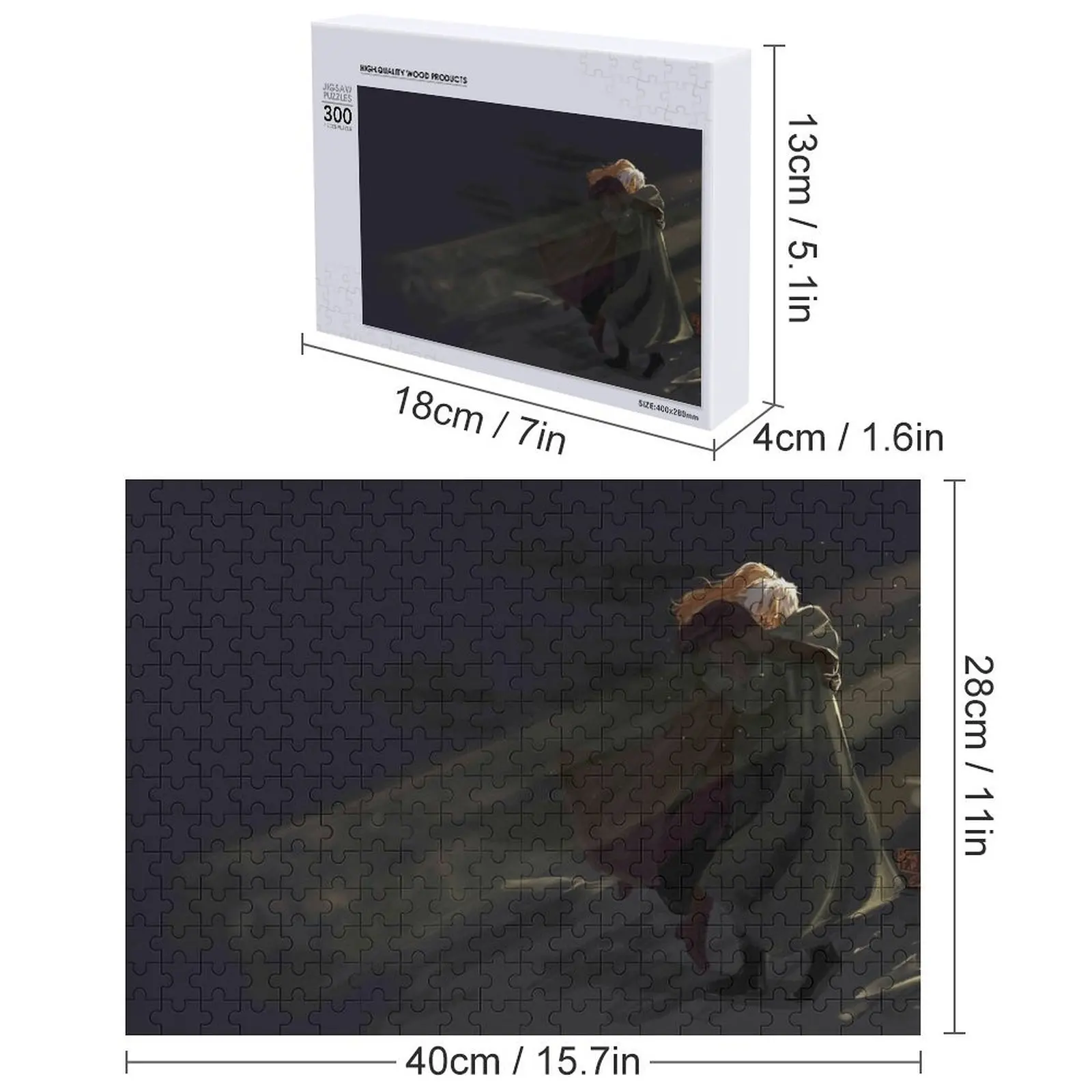 Rowan & Aelin: Reunión Jigsaw Puzzle Nombre personalizado Personalizado con foto Puzzle