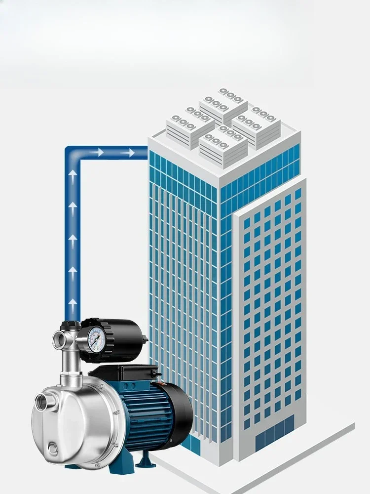

Stainless steel booster pump household whole house self-priming jet pump automatic tap water variable frequency pump