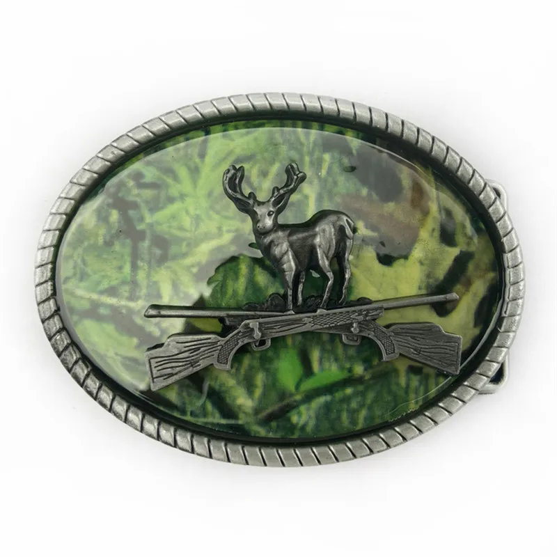 

Пряжка охотничьего ремня из цинкового сплава, повседневная ковбойская пряжка в стиле ретро в стиле вестерн