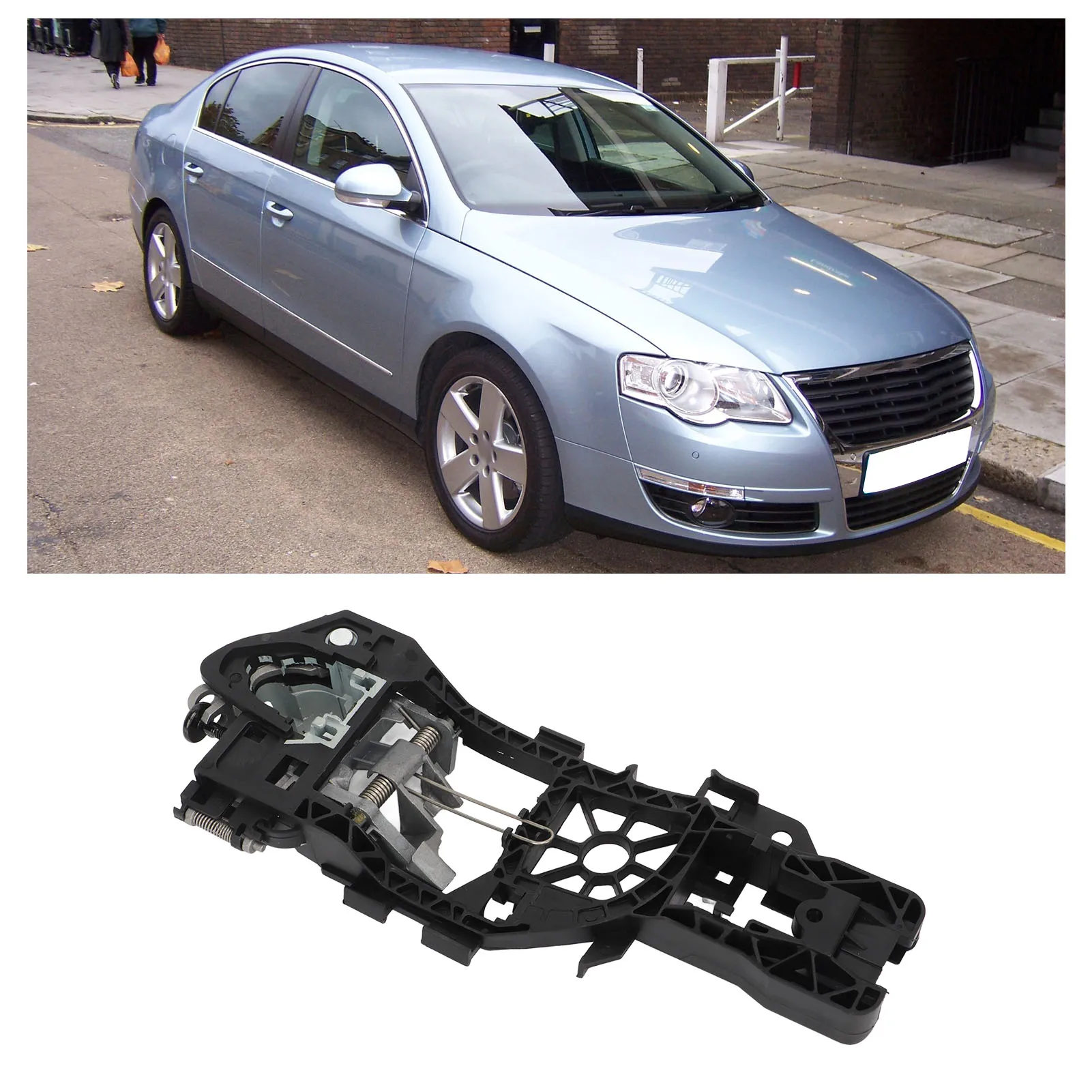 

Механизм дверной ручки 3C0837885H, основание кронштейна для крепления дверной ручки для 3C2 B6 Variant, 3C5 B6, 362 B7