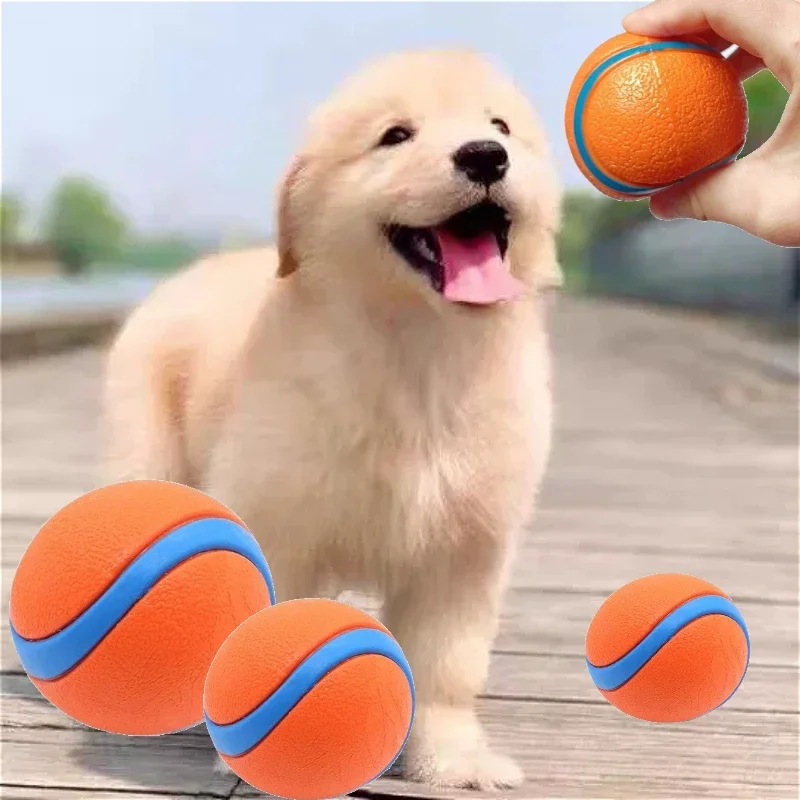 

5/6cm Durable Pet Rubber Ball Toy Dog Bouncy Rubber Solid Ball Resistance To Dog Chew Toy Outdoor Throwing and Training Supplies