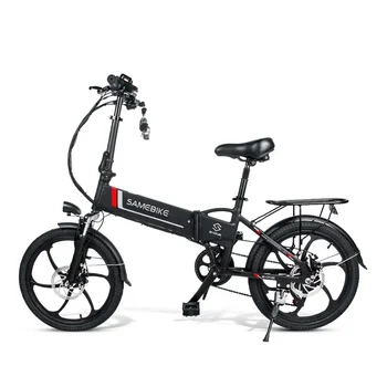 Image Samebike 20LVXD30 Adults Folding Mini 10.4AH 350w Brushless Motor Aluminum Alloy Ebikes Portable E Bike Moped e bike