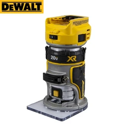 Dewalt-ブラシレスコードレスカービングマシン、コンパクトルーター、デュアルLED、調整可能な速度、トリミング、diy電源ベアツール、dcw600、xr、20v