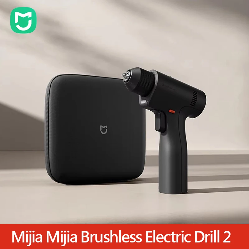 Mijia Brushless Electric Drill 2 Smart Home Power Tool Type-C Rechargeable Multi-functional Cordless Drill Screwdriver CN
