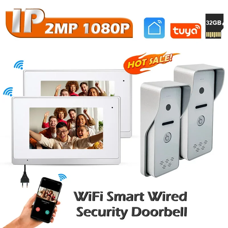 wireless video entry phone system hands free for home building network video intercom wireless video door