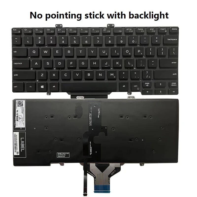 Dell Latitude-ノートブックキーボードsn7282 0rn86f 03j9fc,バージョンsn20022 0rt3mn,5400 5401 5410 5411 us,新品