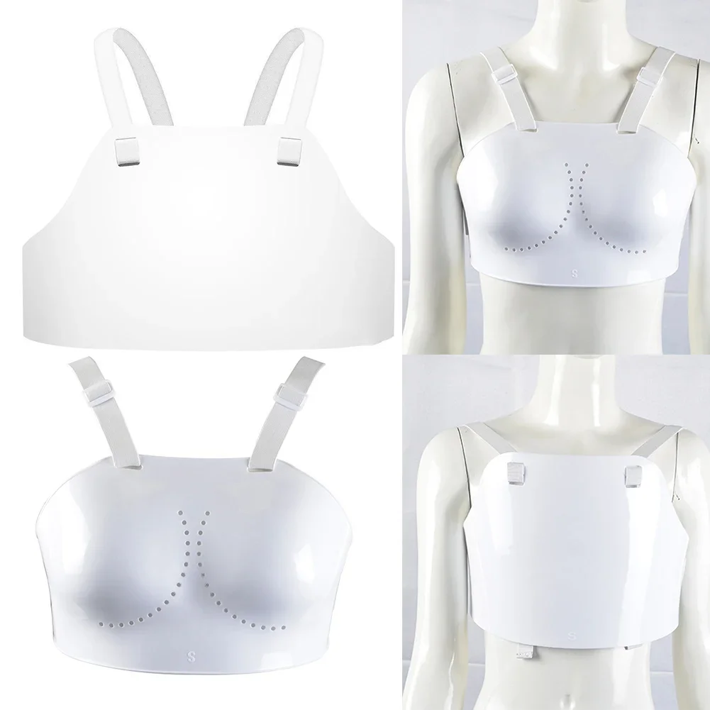 

XS-XL Fencing Chest Protector For Men/Women Fencing Product Equipment Fencing Gear Plastic Chest Guard White Chest Guard