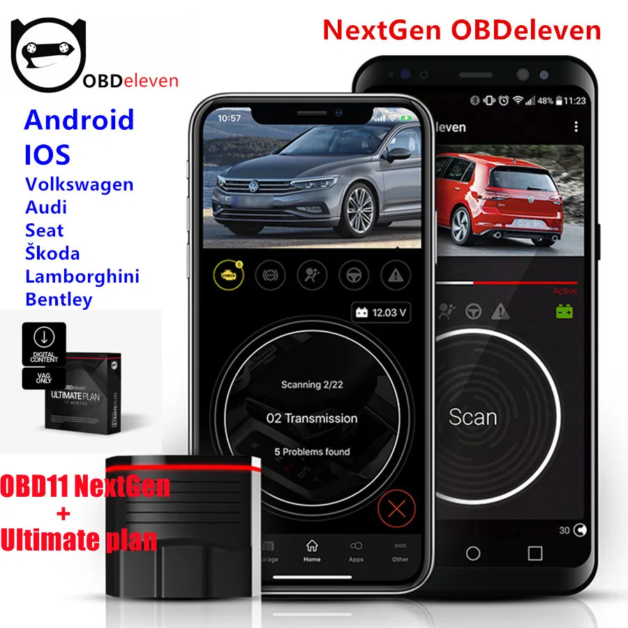Original OBDeleven Nextgen Device OBD11 obd eleven Scanner Auto
