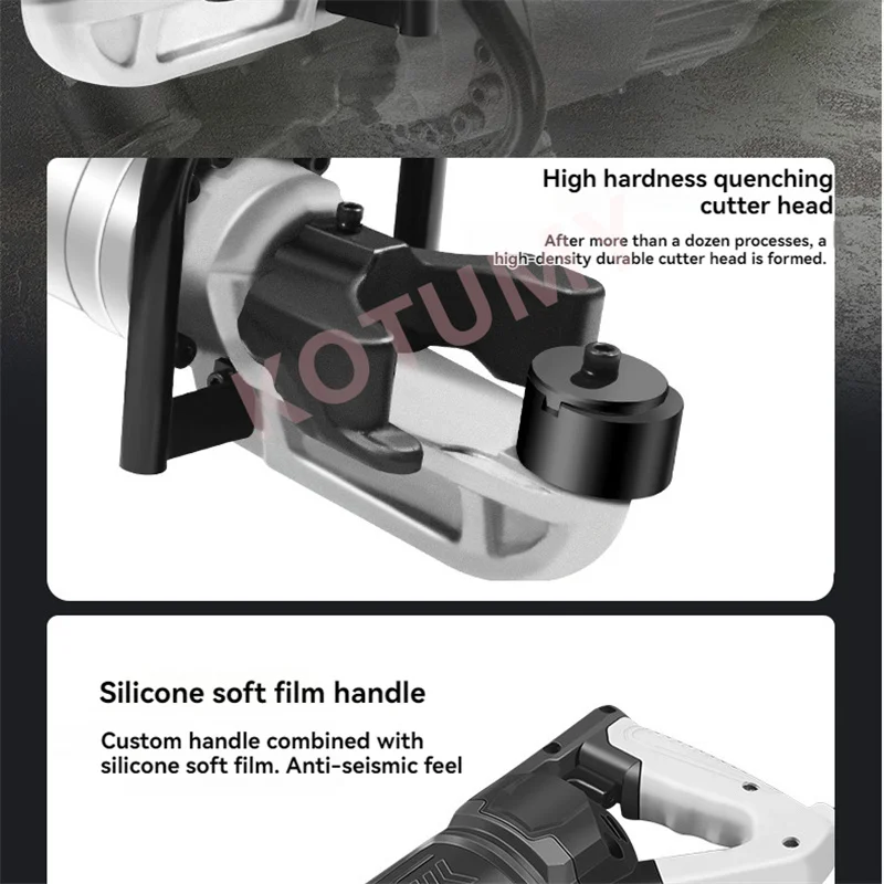 110/220V Electric Brushless Hydraulic Steel Bar Bending Machine Portable Rebar Fast Bender Bend Range 4-16/4-22MM