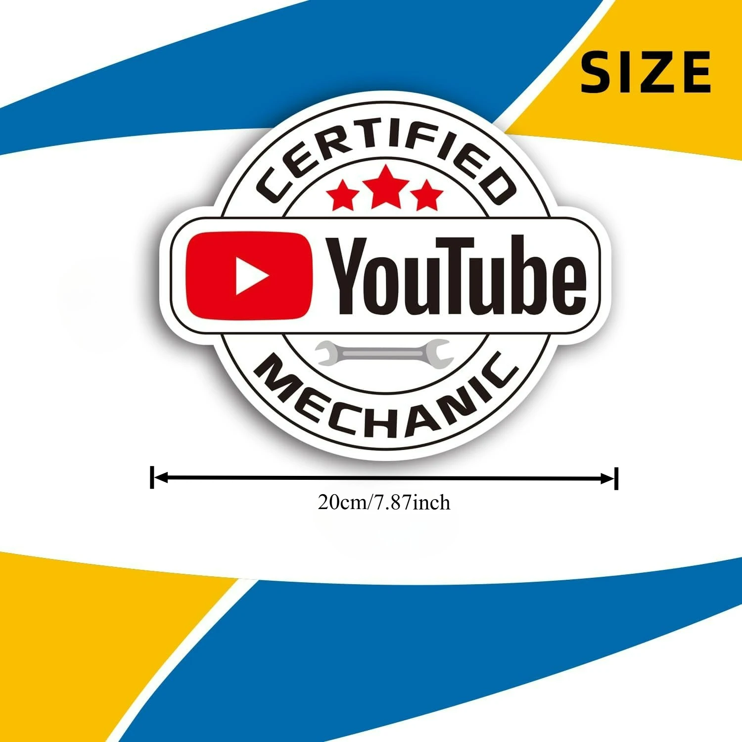 Universal YouTube Car Stickers - đánh giá và giá Office Youtuber