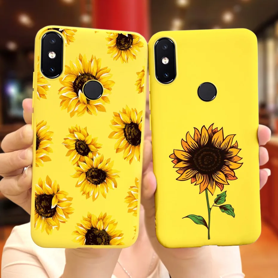 For Xiaomi Mi 8 SE Case Fashion Girl Flower Candy Color Soft Silicone Cover For Xiaomi Mi 8 Lite Phone Cases Mi8 Mi 8 SE Bumper
