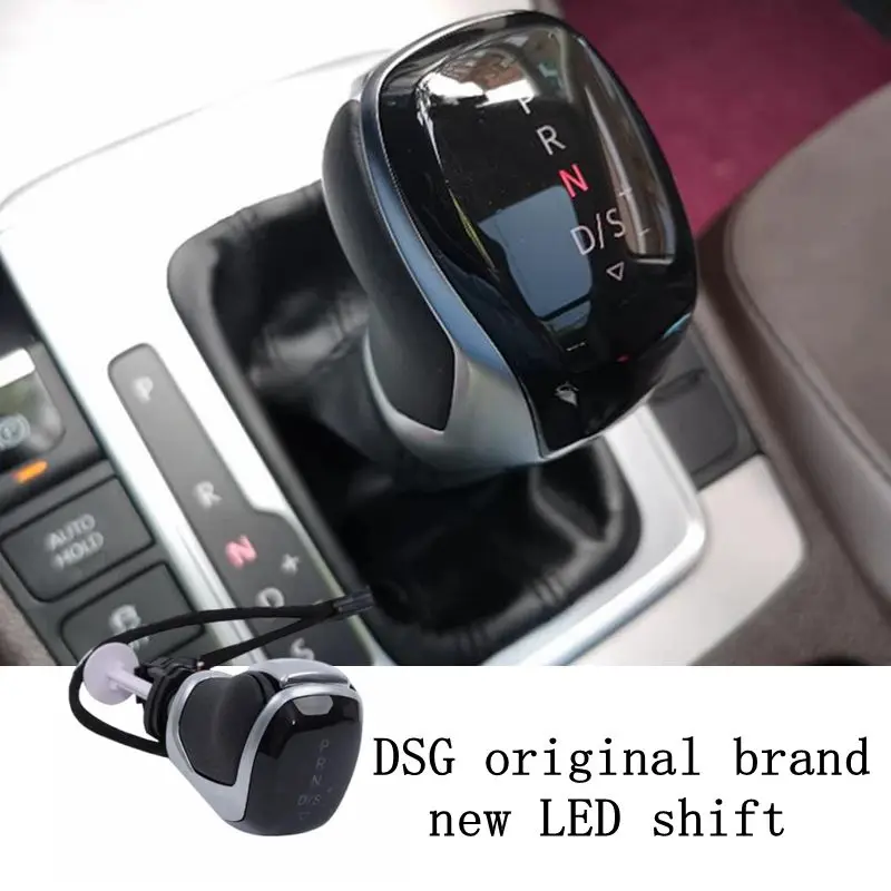 DSG original brand new LED shift electronic shift handle For VW golf mk6 mk7 passat B7 B8 tiguan MK2 Electronic shift handle