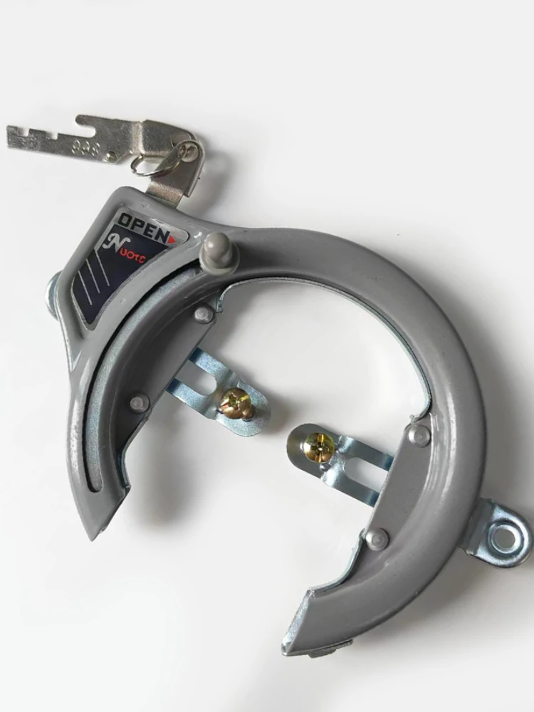 AliExpress Road bicycle shoe lock with fully enclosed steel tube body, circular anti-theft lock for bicycles, bicycle accessories