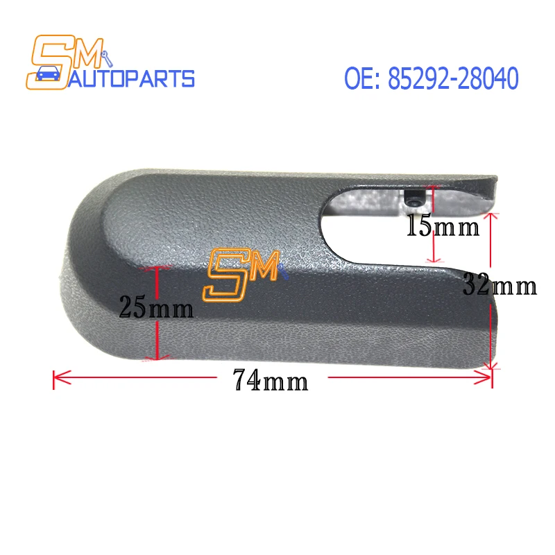 New Rear Windshield Wiper Arm Cover Cap 85292-28040 85292 28040 8529228040 for 1999-2005 Toyota Yaris Verso