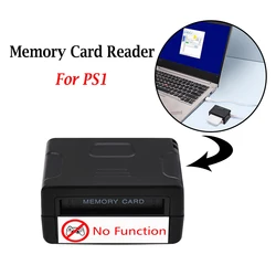 Game Card For PS1 PSX Memory Card Reader Adapter Save Games for PS1 PSX Retro Game Console and PC Computer