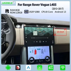 ROver Vogue l405車用マルチメディアプレーヤー,GPS, CarplayおよびAndroidデバイス,oemメニュー,オリジナル,13インチ