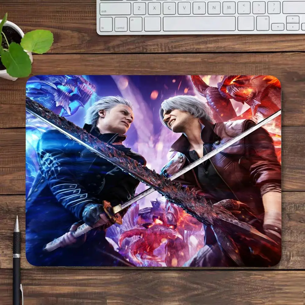 D-Devil M-May Cry 5 MINISO Mouse Pad Ultrafine Surface Gaming Accessories Keyboard Pads Gamer Mouse Mat Rubber Desk Mat