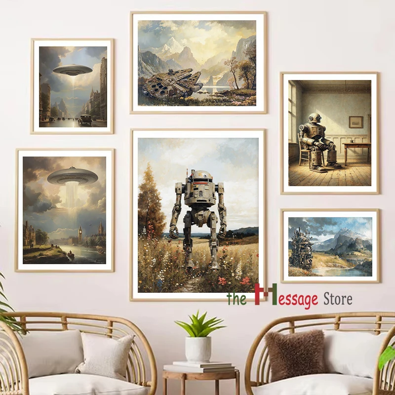 Sci-Fi Art Ufo Robo… - image