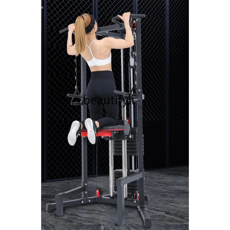 

Single Parallel Bars Floor-Standing Indoor Multi-Functional Slipped Discs Pull-up Device Fitness Equipment