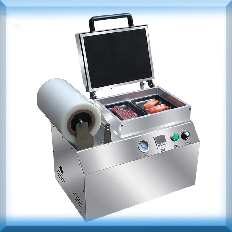 Meat Vacuum  Packing Machine  Fitted Vacuum Packing Machine Automatic for Meat Seafood Cheese Fruit