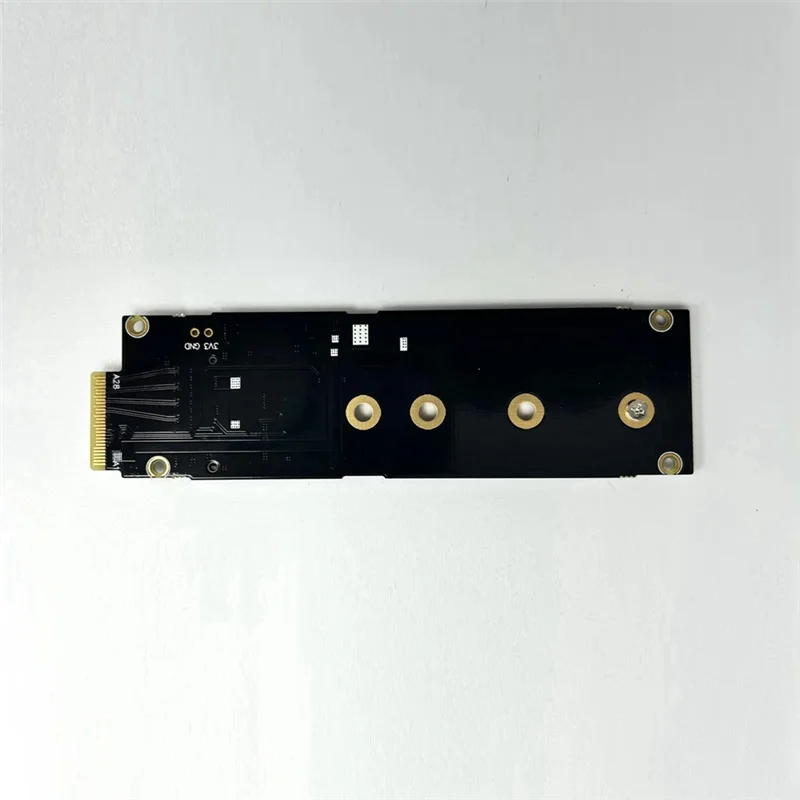 PCIe X4 5.0 Nvme Extension Riser การ์ด M.2 SSD ไปยัง EDSFF 4C + E1.S อะแดปเตอร์สําหรับ M.2 NGFF Key M (2230) 22 มม.X 80 มม.การ์ด Nvme