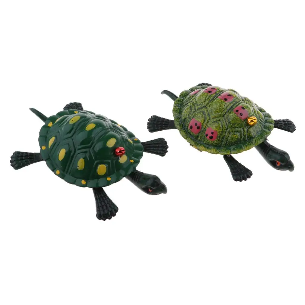 Small Animal Turtle Toys Baby Kids Preschoolers Toys Turtle Baby Pull Creeping Toys