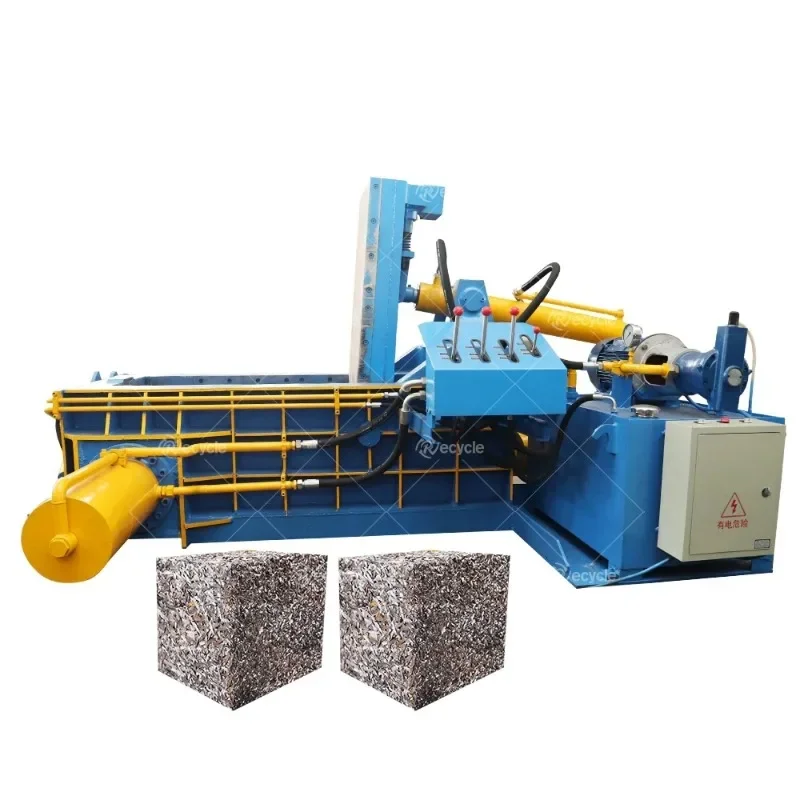 Iron Aluminum Scrap Baling Press Hydraulic Metal Baler Machine High Speed Horizontal Hydraulic Scrap Metal Baler/Baling Machine