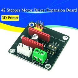 Placa de expansión del controlador del Motor paso a paso DRV8825 A4988, módulo de protección de Control de impresora 3D para Arduino 3 Ramps1.4, Kit de bricolaje, 42