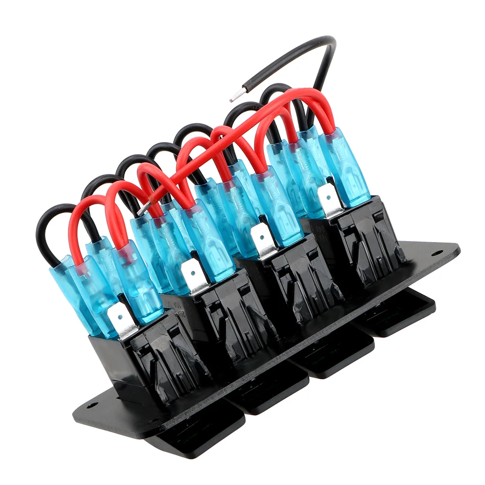 لسيارة البحرية RV قافلة قطع غيار السيارات سيارة لوحة التبديل التحكم لوحة التبديل مصباح ليد قارب سيارة الروك التبديل