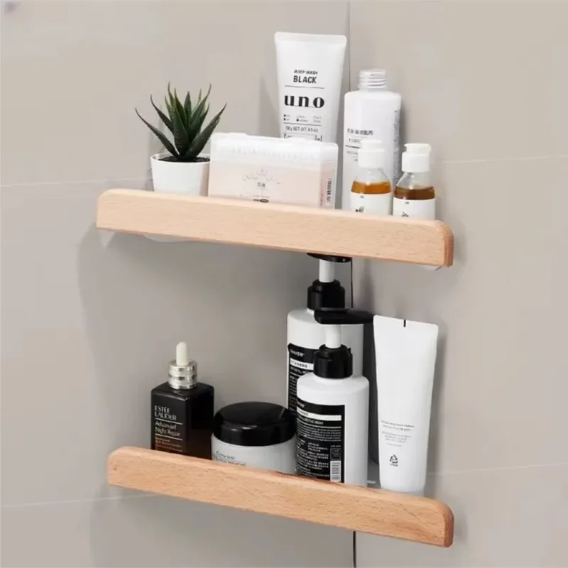 bathroom-beech-corner-shelf-no-punching-toilet-tripod-storage-rack-waterproof-and-moisture-proof-solid-wood-shelf-storage-tools