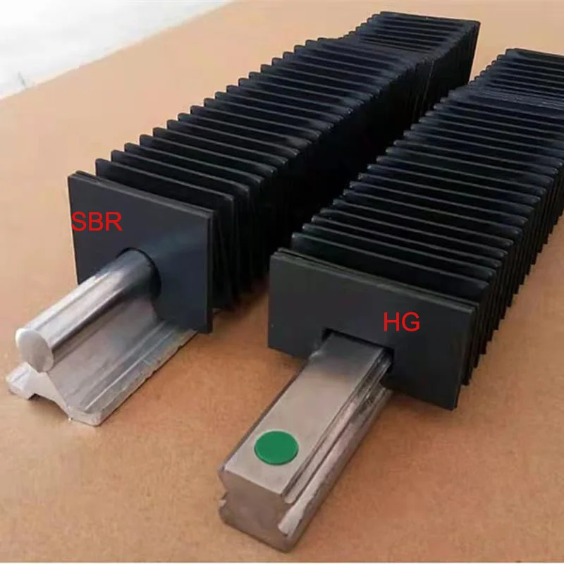 Linear Guide Protection Dust Cover SBR12 16 20 25 30 Rail Bellows Dustproof Covers for SBR12 SBR16 SBR20 SBR25 SBR30 CNC Set