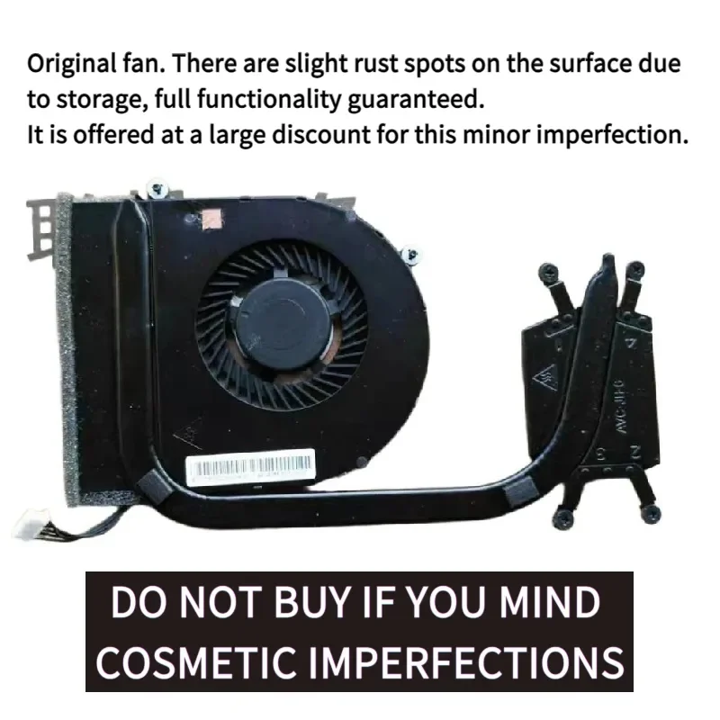 Original Laptop CPU Cooling Fan & Heatsink Assembly for Lenovo ThinkPad E450 E450C