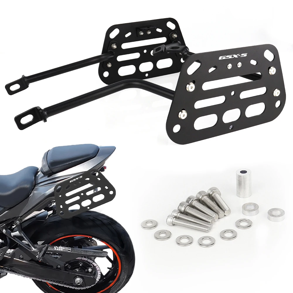 

Motorcycle Side carrier Pannier Racks For Suzuki GSX-S 750 2017 2018 2019 2020 2021 Saddlebag Support Bars Mounting Brackets
