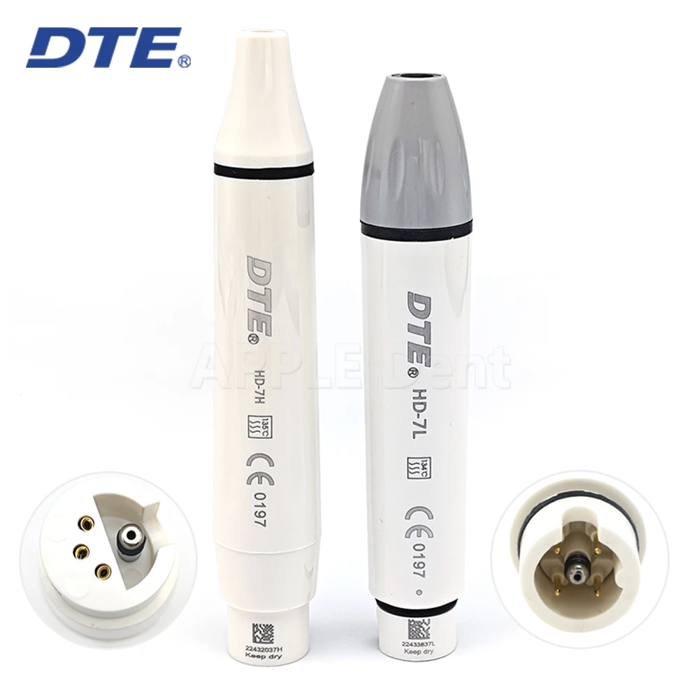 

Woodpecker DTE HD-7L HD-7H Dental Ultrasonic Scaler Handpiece Dentistry Teeth Scaling and Cleaning Handpiece